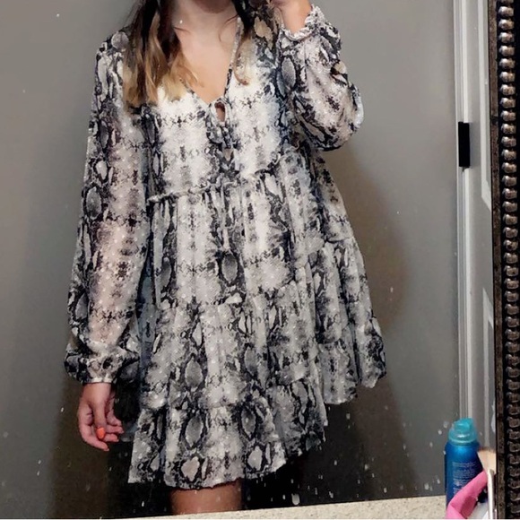 Altar’d State snakeskin dress - Picture 3 of 3